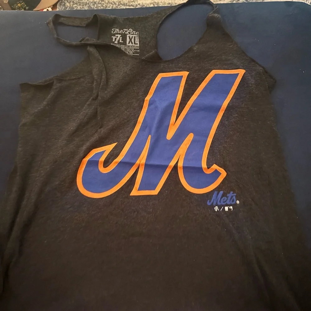 The 7 line army charcoal gray extra large tank M for Mets - Picture 1 of 5